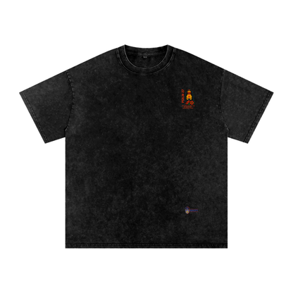 NAGPY Snow Washed Oversized Cotton T-Shirt (TapStitch)