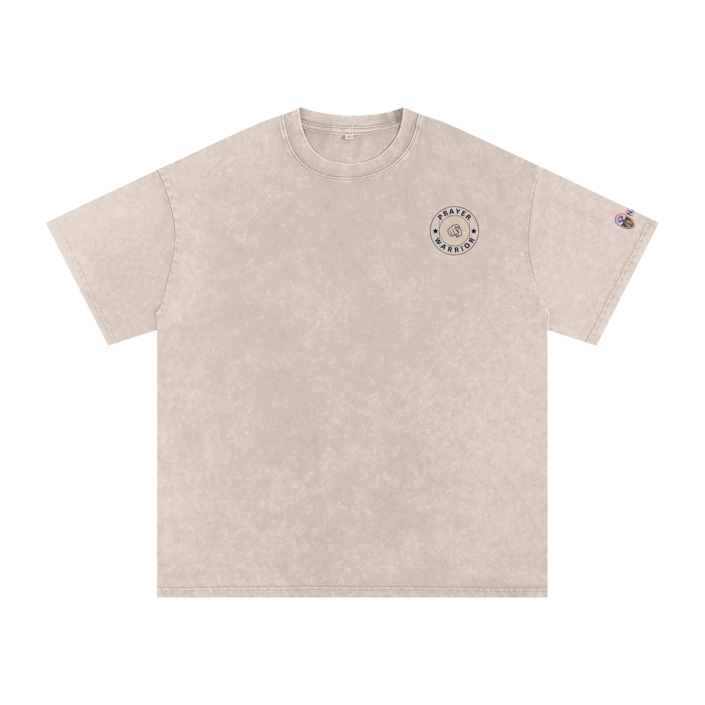 NAGPY Snow Washed Oversized Cotton T-Shirt