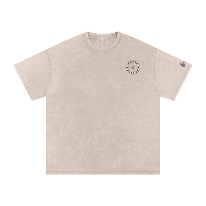 NAGPY Snow Washed Oversized Cotton T-Shirt