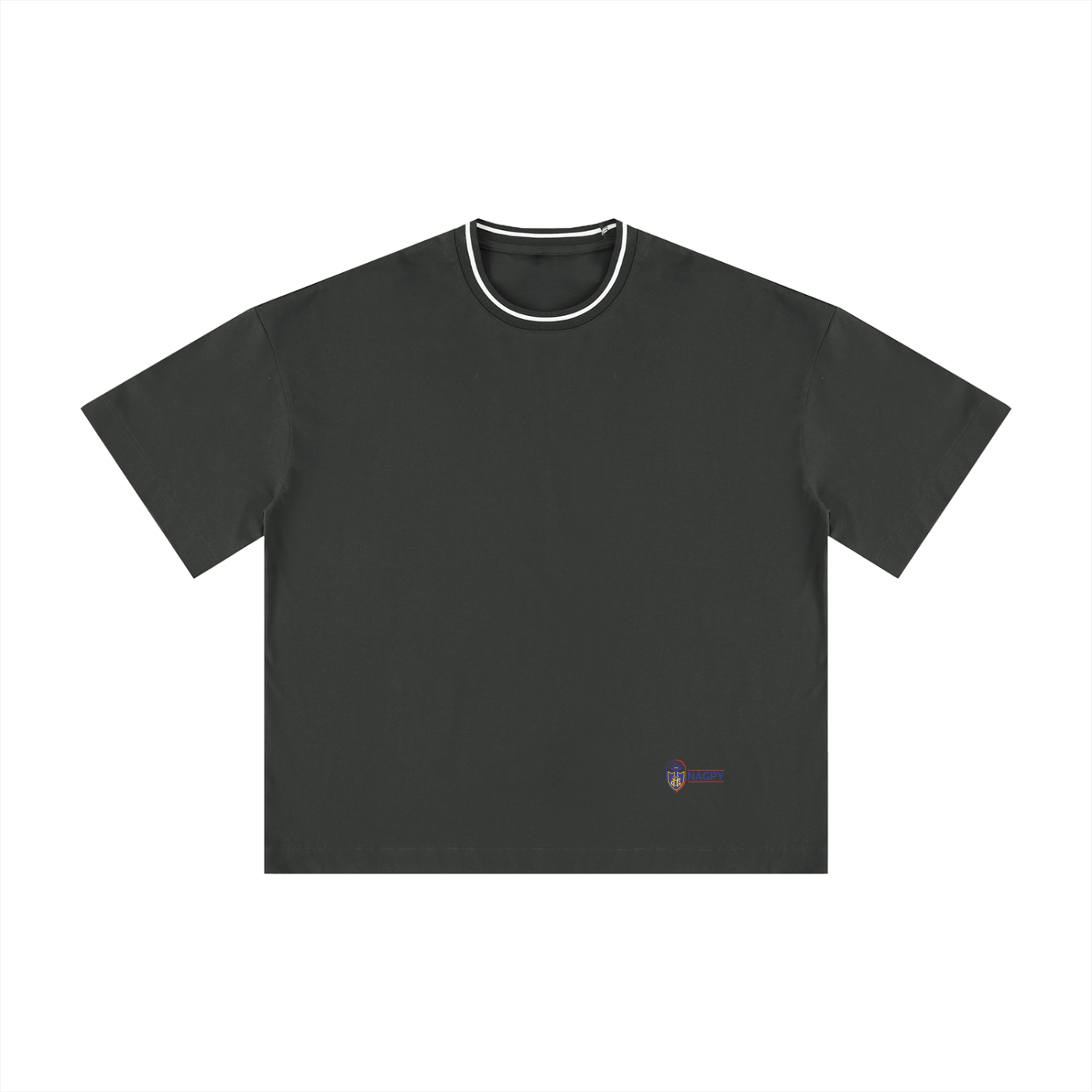 NAGPY Unisex Boxy Ribbed T-Shirt