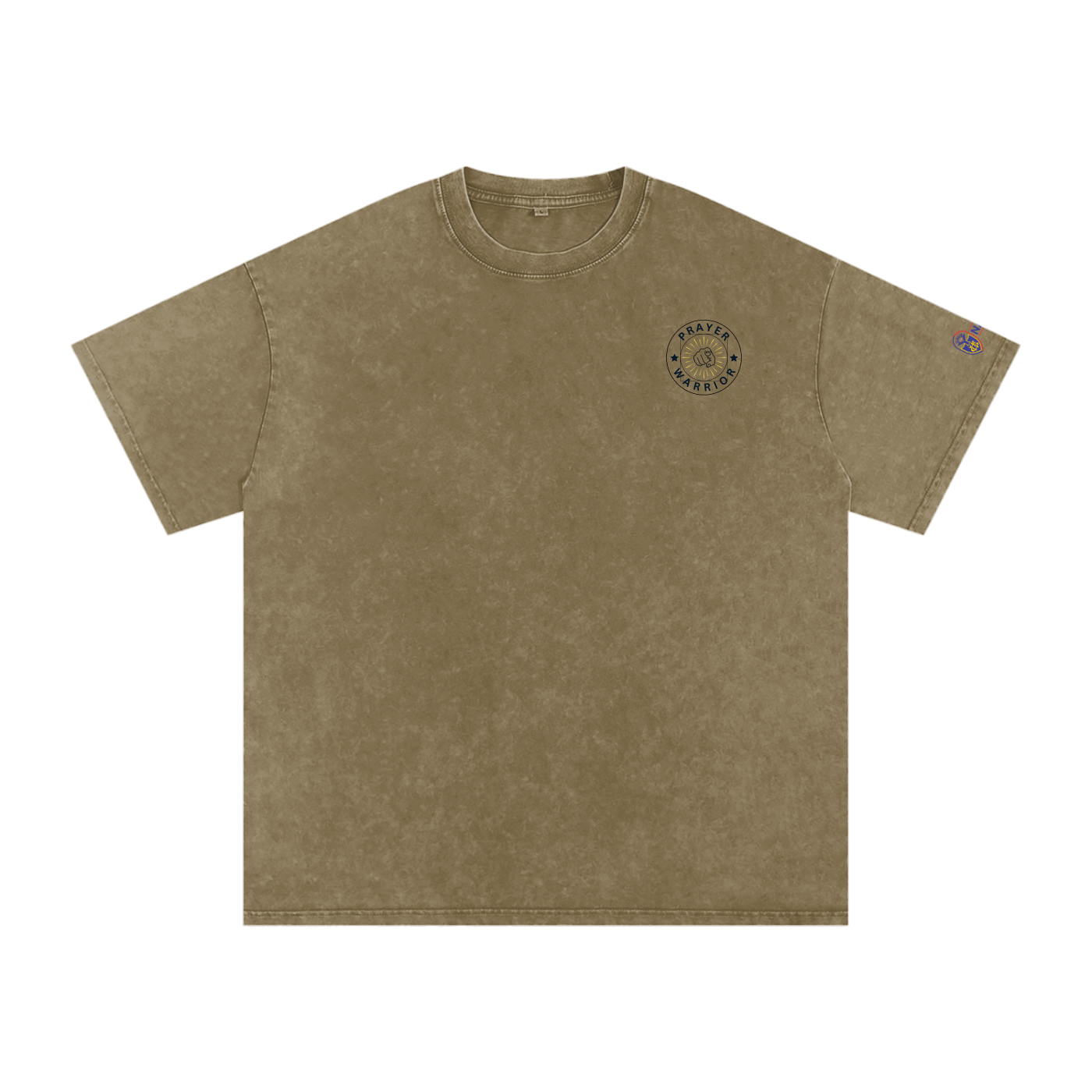 NAGPY Snow Washed Oversized Cotton T-Shirt
