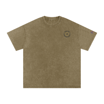 NAGPY Snow Washed Oversized Cotton T-Shirt