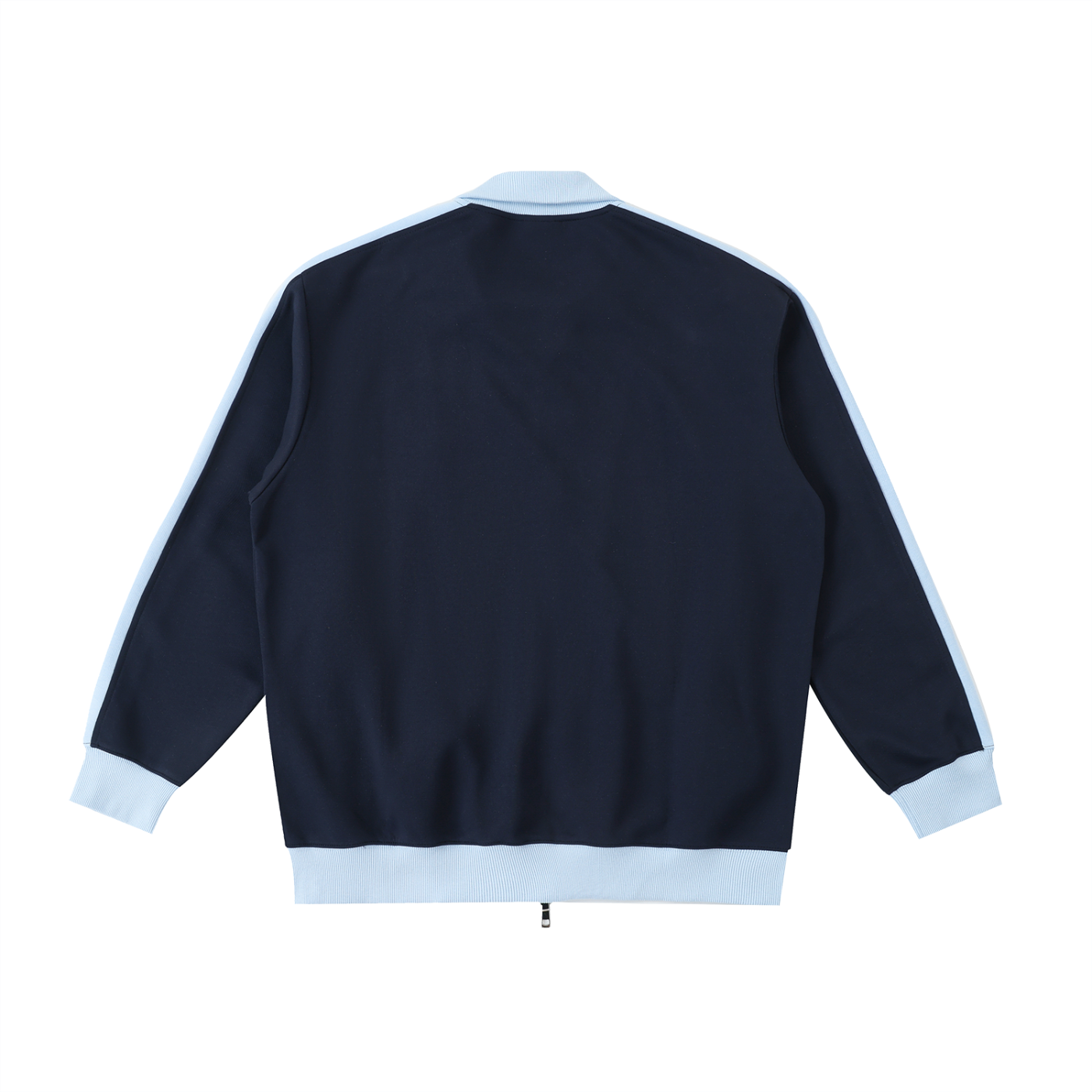 NAGPY Contrast Trim Stand Collar Jacket (TapStitch)