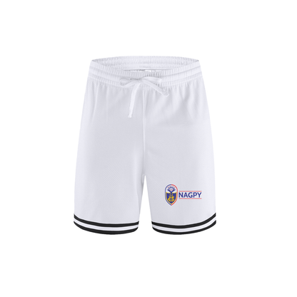NAGPY Classic Stripe Trim Basketball Shorts (TapStitch)