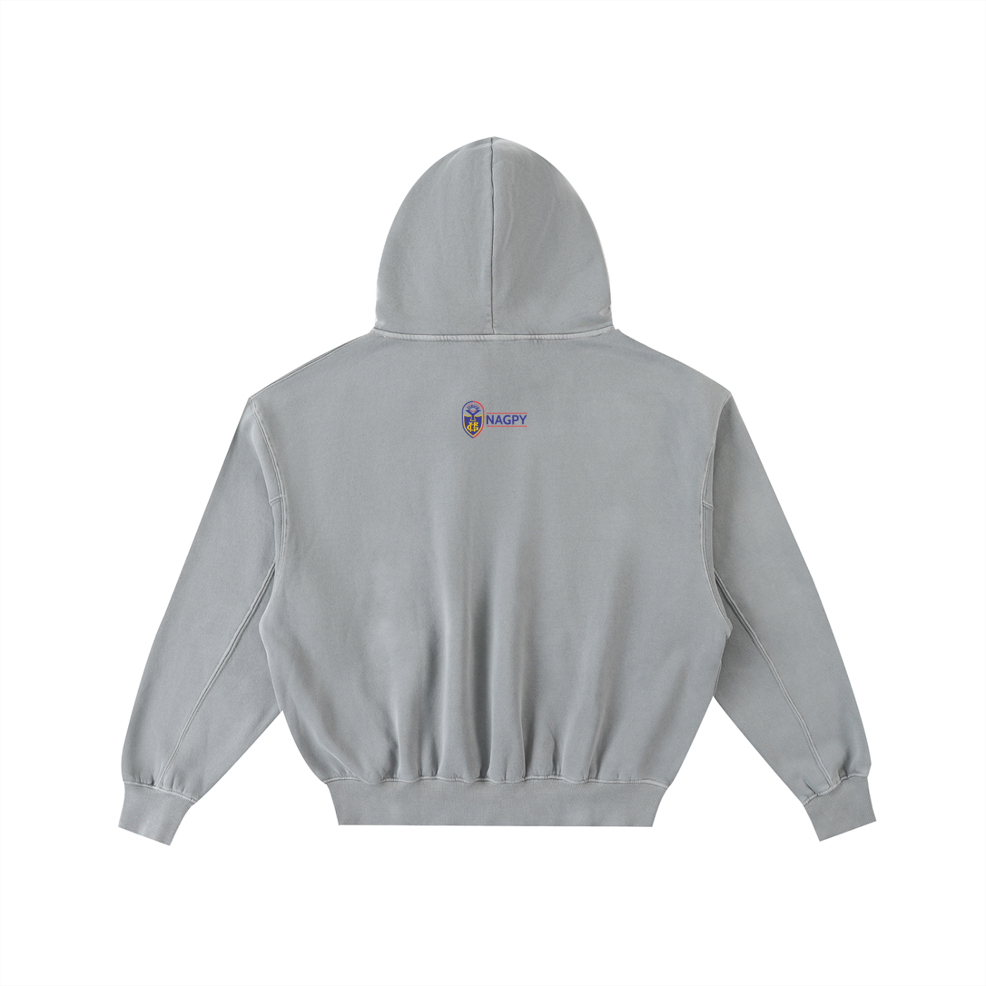NAGPY Frayed Enzyme Washed Fleece Hoodie (TapStitch)