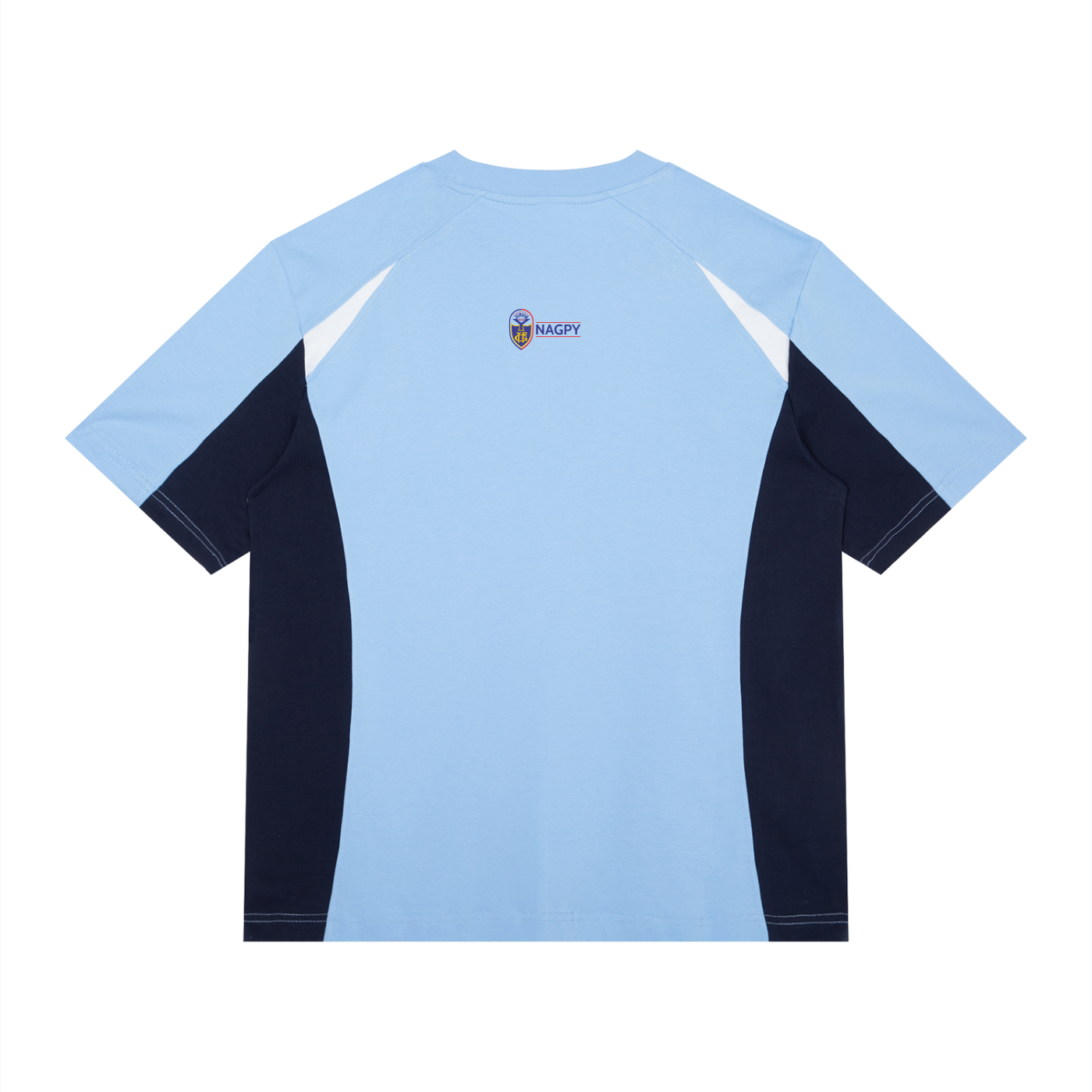 NAGPY Unisex Color Block Raglan T-Shirt