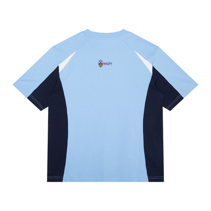 NAGPY Unisex Color Block Raglan T-Shirt