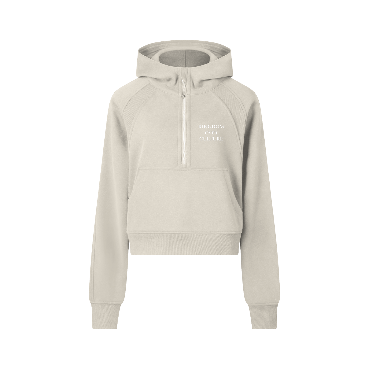 NAGPY Cropped Half-Zip Hoodie (TapStitch)