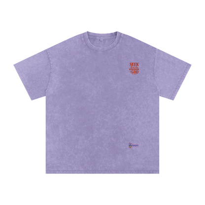 NAGPY Snow Washed Oversized Cotton T-Shirt V2 (TapStitch)