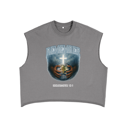 NAGPY French Terry Boxy Tank Top (TapStitch)