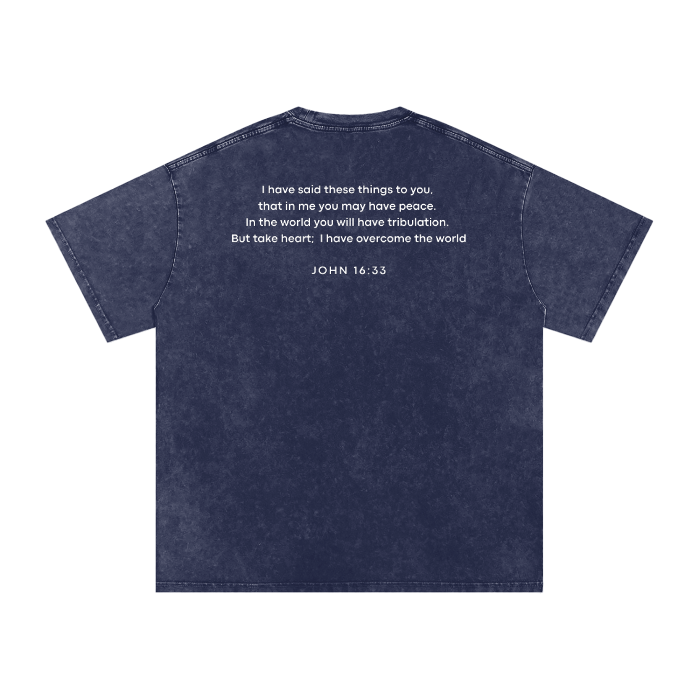 NAGPY Snow Washed Oversized Cotton T-Shirt
