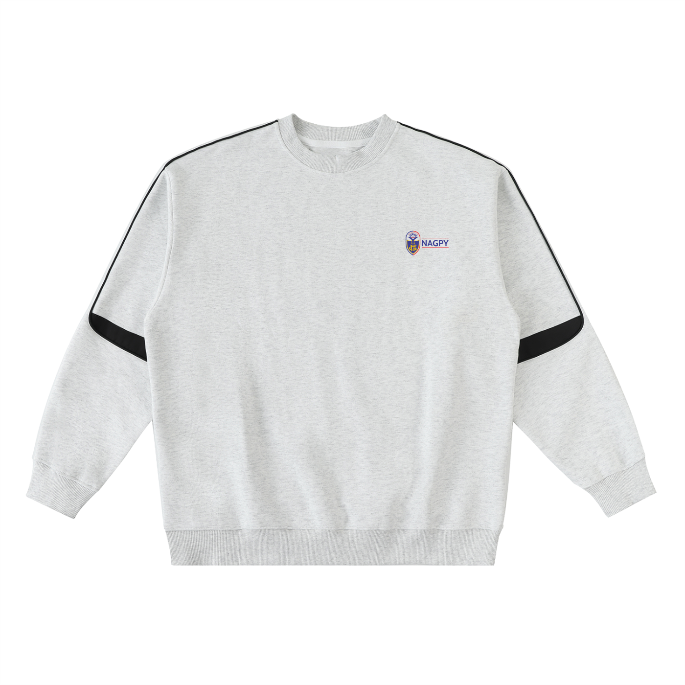 NAGPY Oversized Crewneck Taped Sweatshirt (TapStitch)