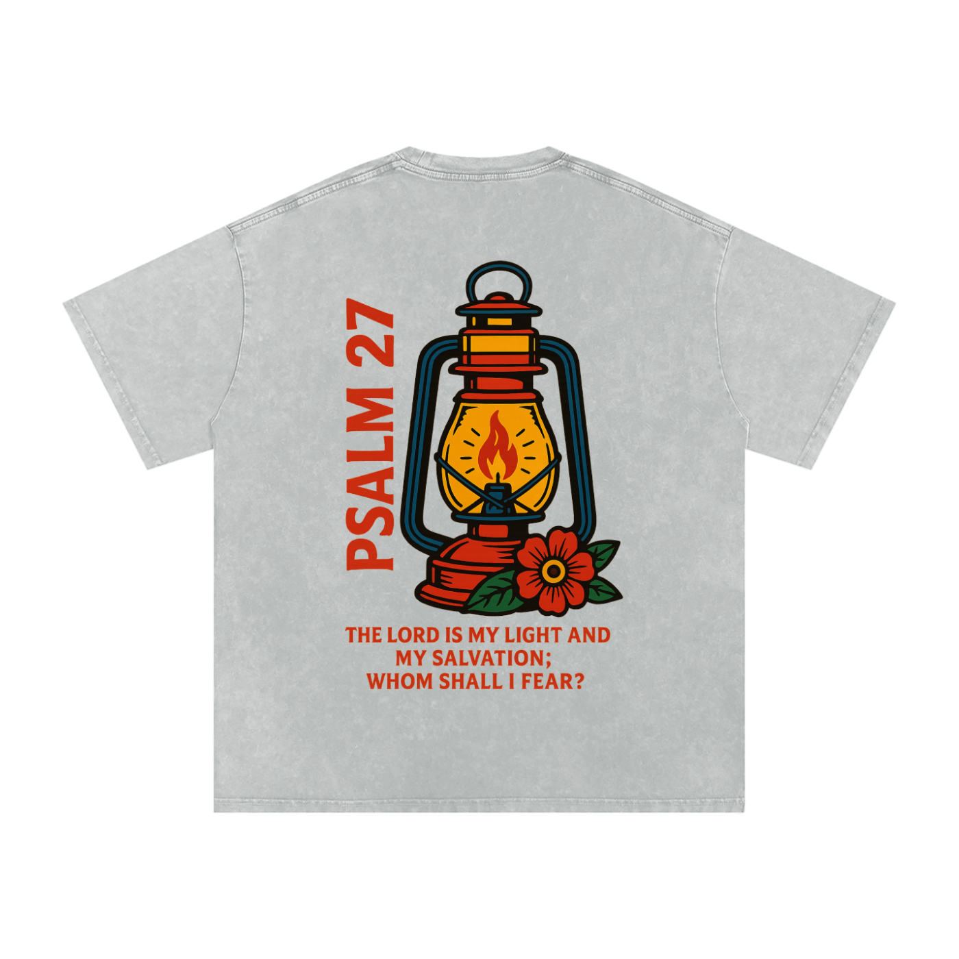 NAGPY Snow Washed Oversized Cotton T-Shirt (TapStitch)
