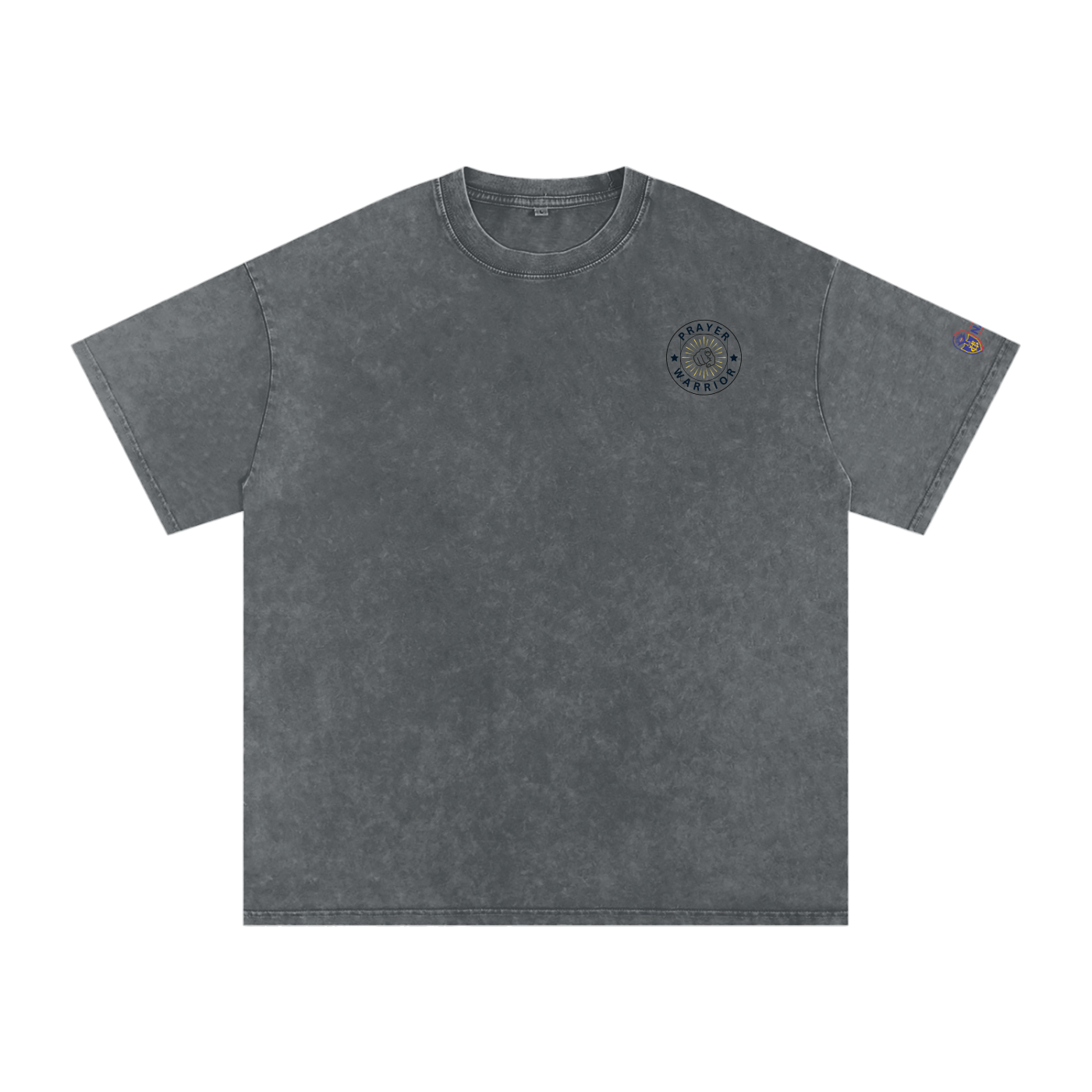 NAGPY Snow Washed Oversized Cotton T-Shirt