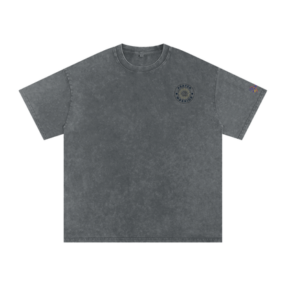 NAGPY Snow Washed Oversized Cotton T-Shirt