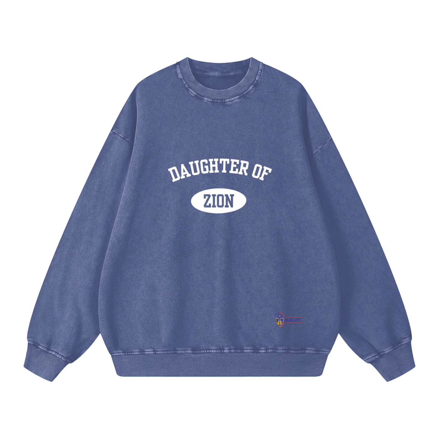 NAGPY Snow Washed Oversized Sweatshirt (TapStitch)