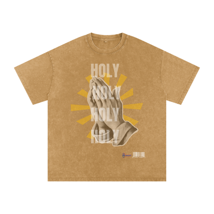 NAGPY Snow Washed Oversized Cotton T-Shirt