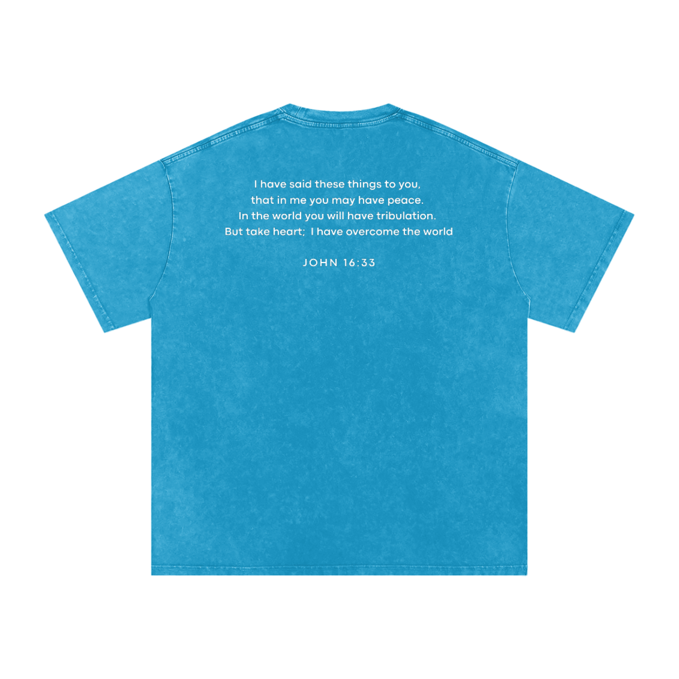 NAGPY Snow Washed Oversized Cotton T-Shirt