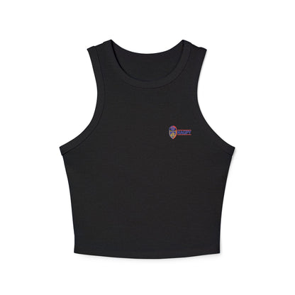 NAGPY Women's Micro Rib Racer Tank Top (Printify)