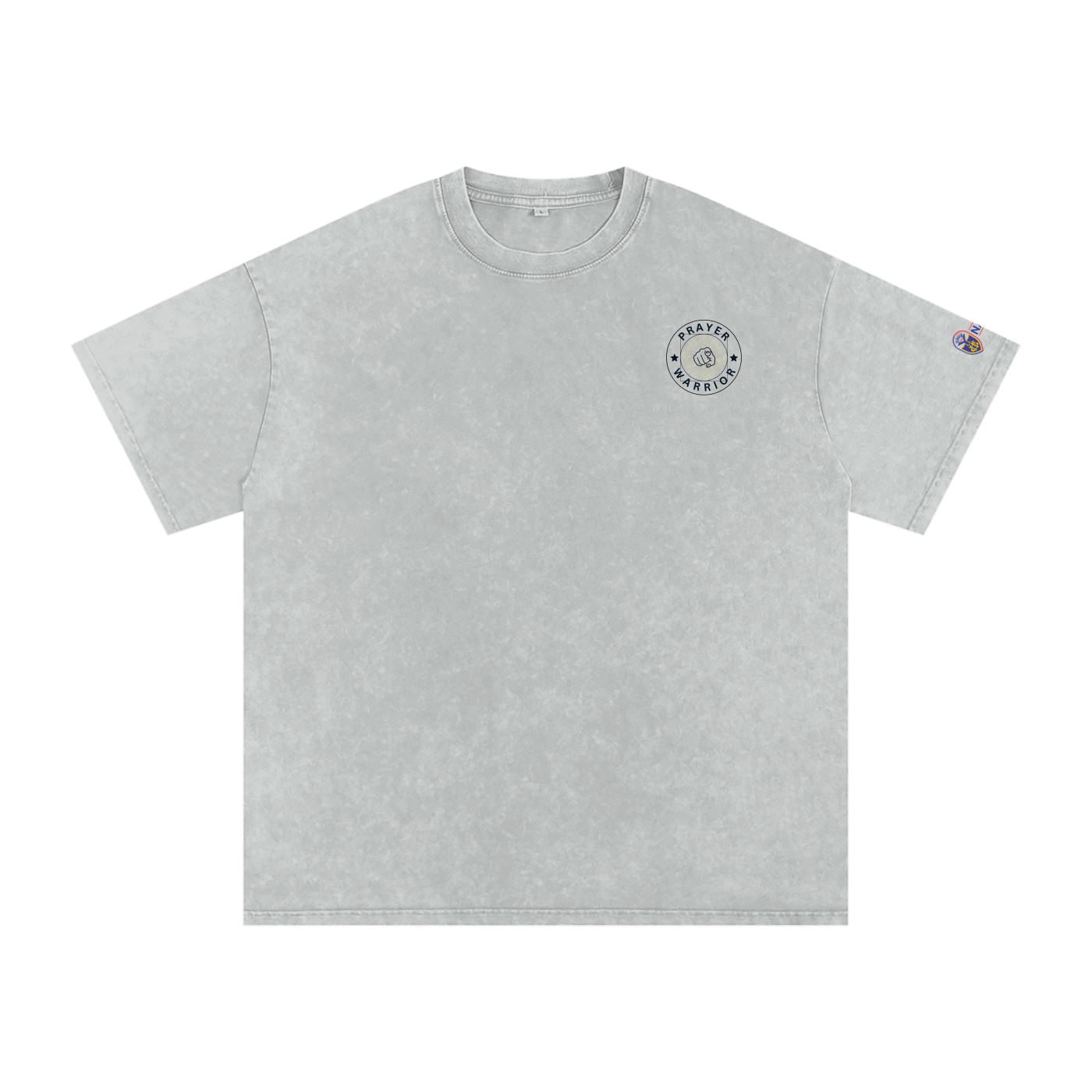 NAGPY Snow Washed Oversized Cotton T-Shirt