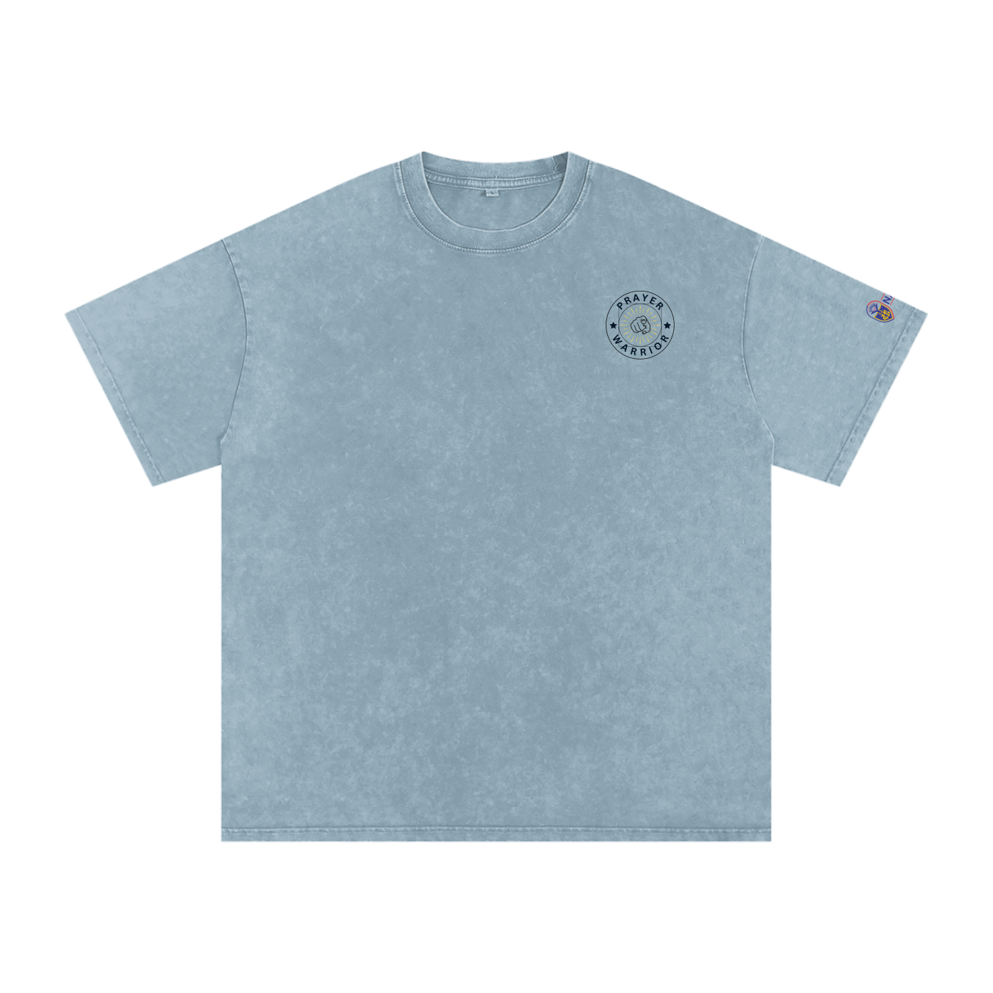 NAGPY Snow Washed Oversized Cotton T-Shirt