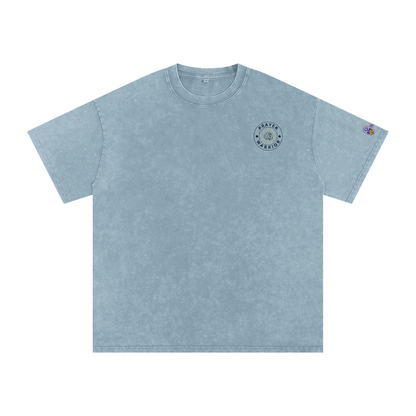 NAGPY Snow Washed Oversized Cotton T-Shirt