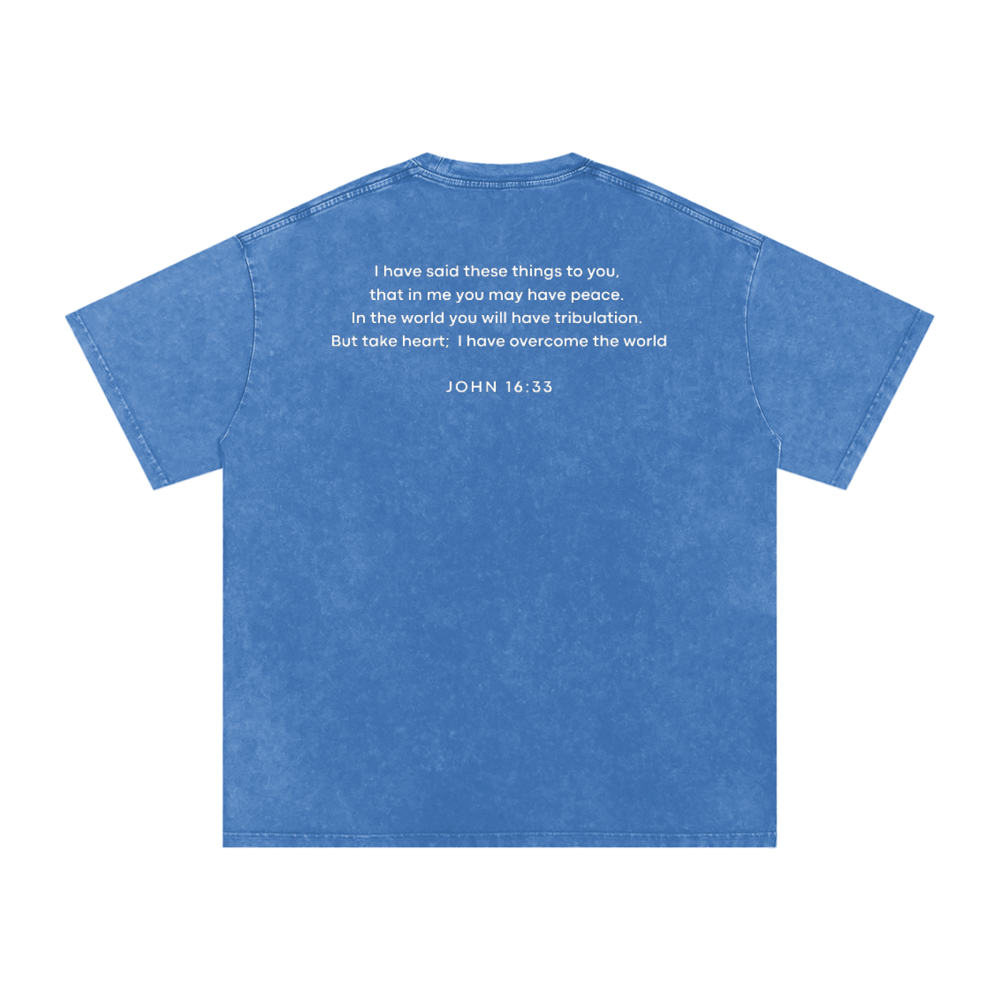 NAGPY Snow Washed Oversized Cotton T-Shirt