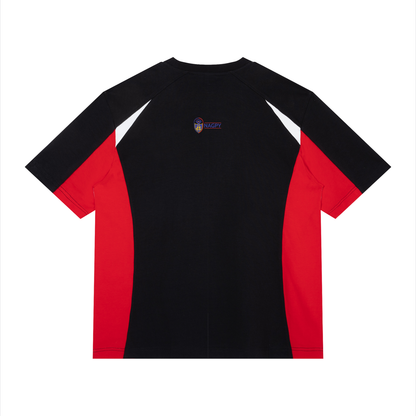 NAGPY Unisex Color Block Raglan T-Shirt