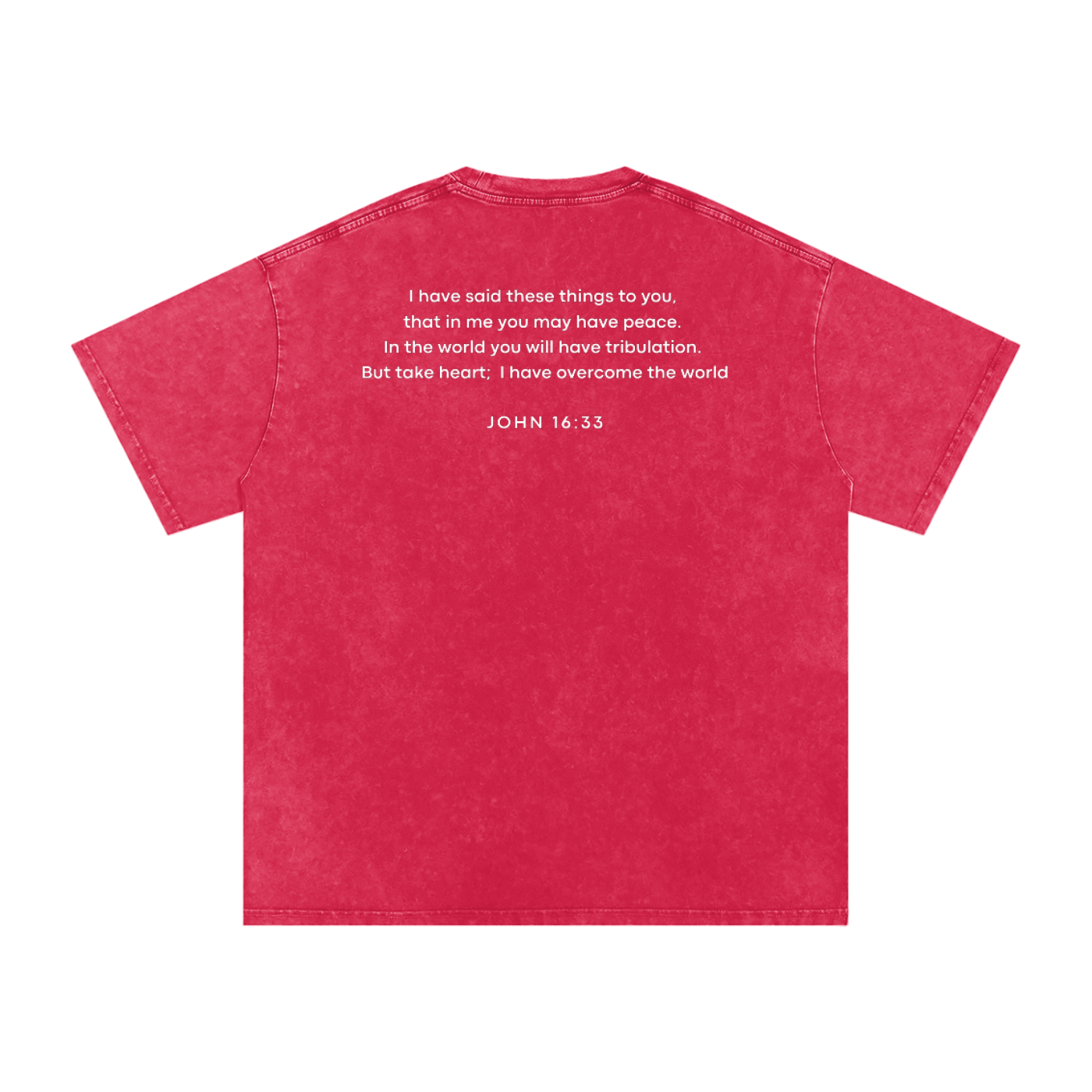 NAGPY Snow Washed Oversized Cotton T-Shirt
