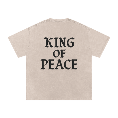 NAGPY Snow Washed Oversized Cotton T-Shirt (TapStitch)