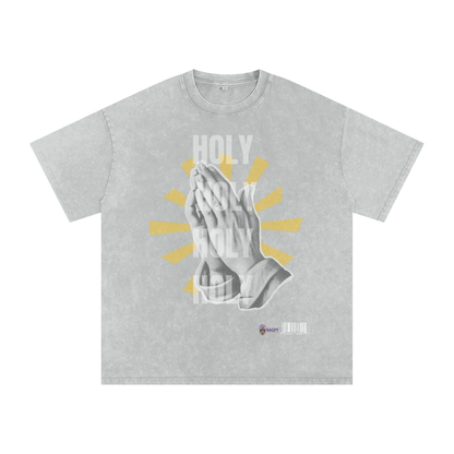 NAGPY Snow Washed Oversized Cotton T-Shirt