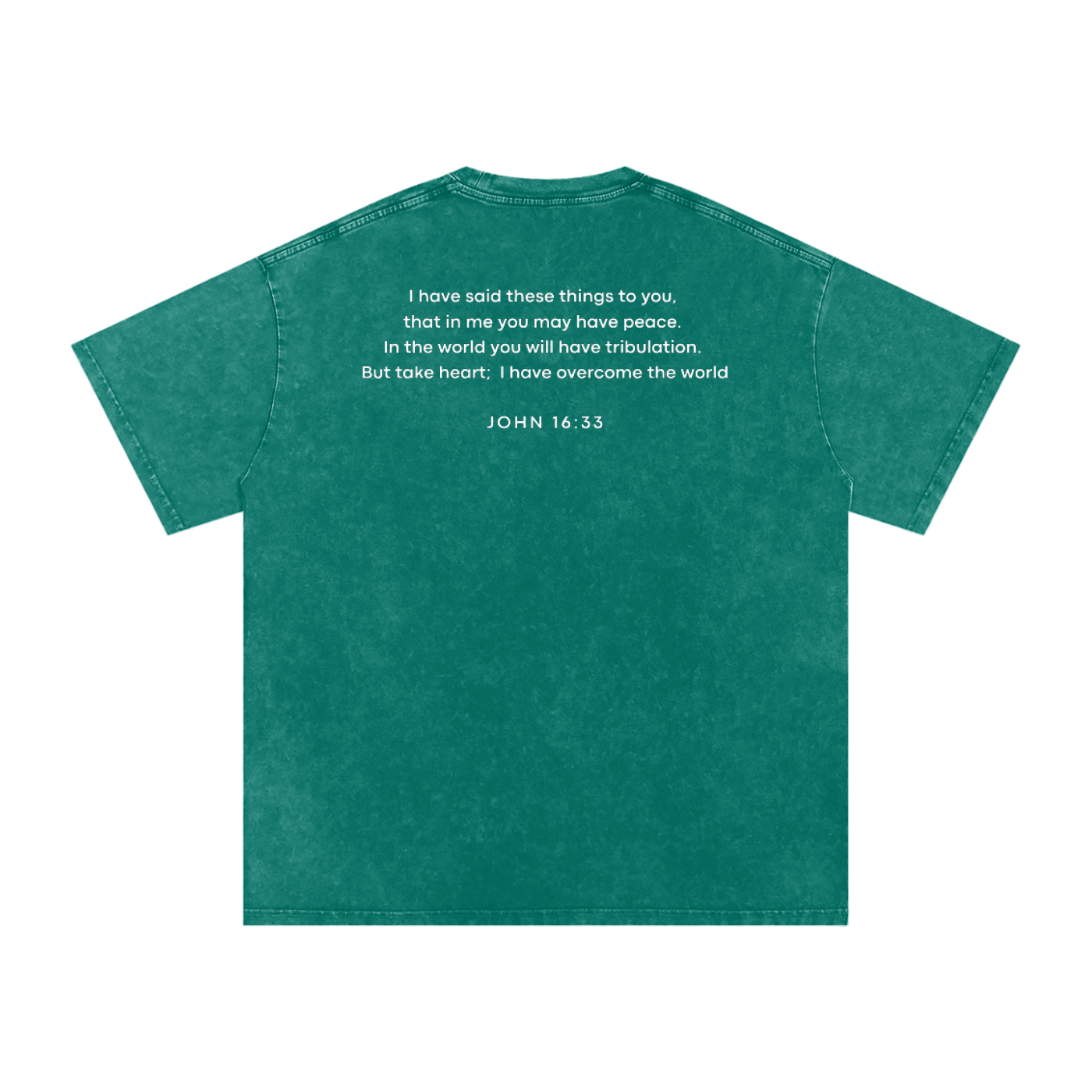 NAGPY Snow Washed Oversized Cotton T-Shirt