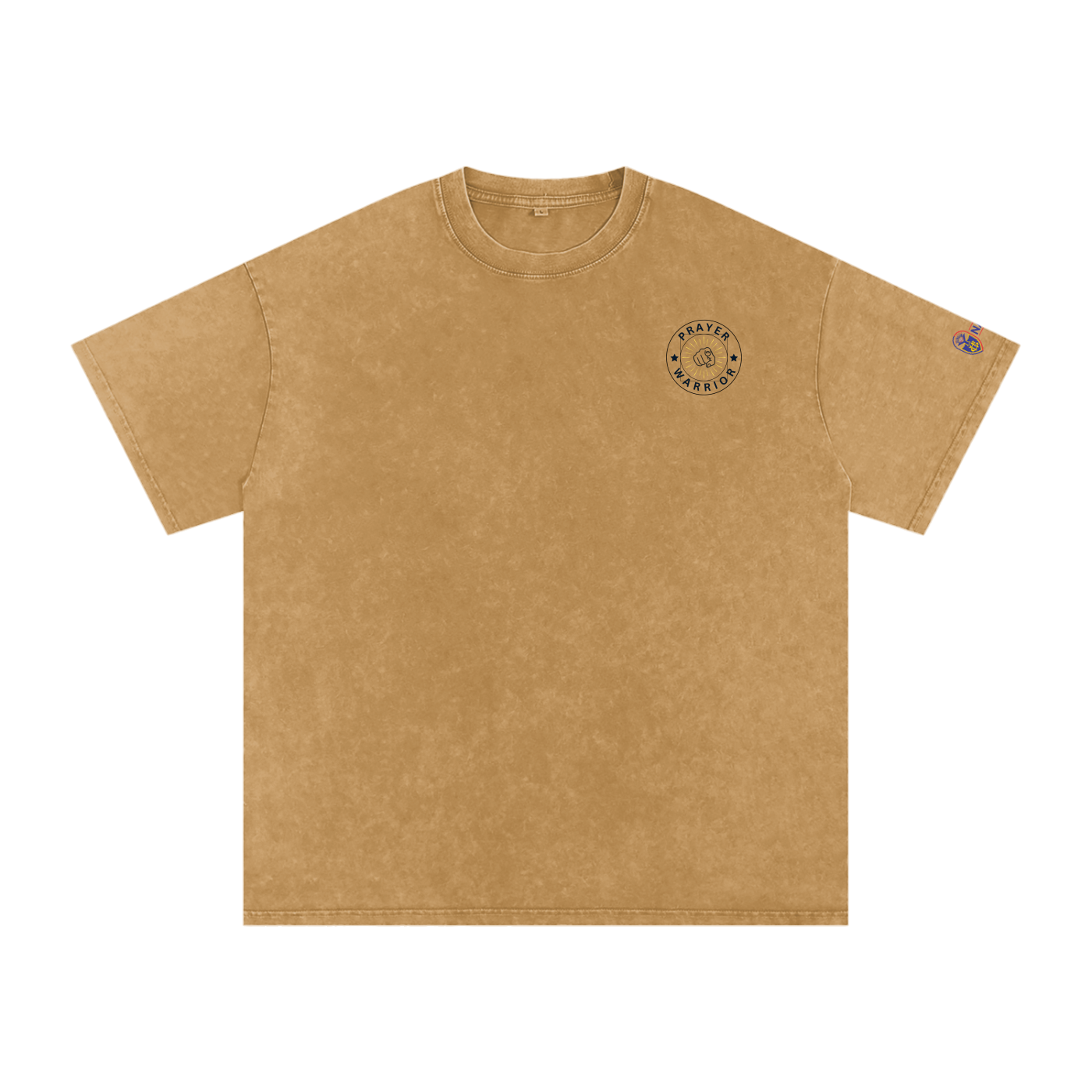 NAGPY Snow Washed Oversized Cotton T-Shirt
