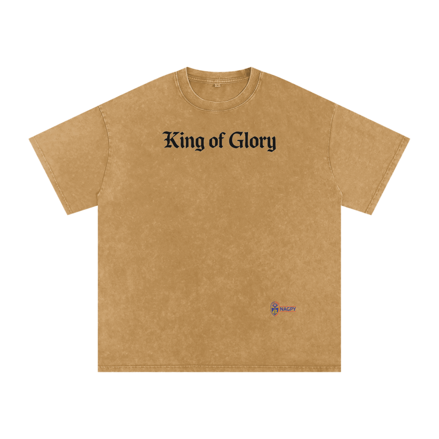 NAGPY Snow Washed Oversized Cotton T-Shirt (TapStitch)
