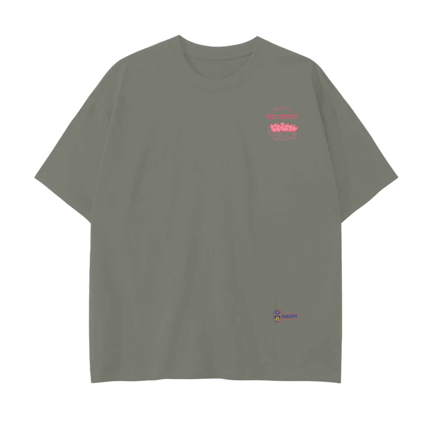 NAGPY Drop Shoulder Cotton T-Shirt (TapStitch)