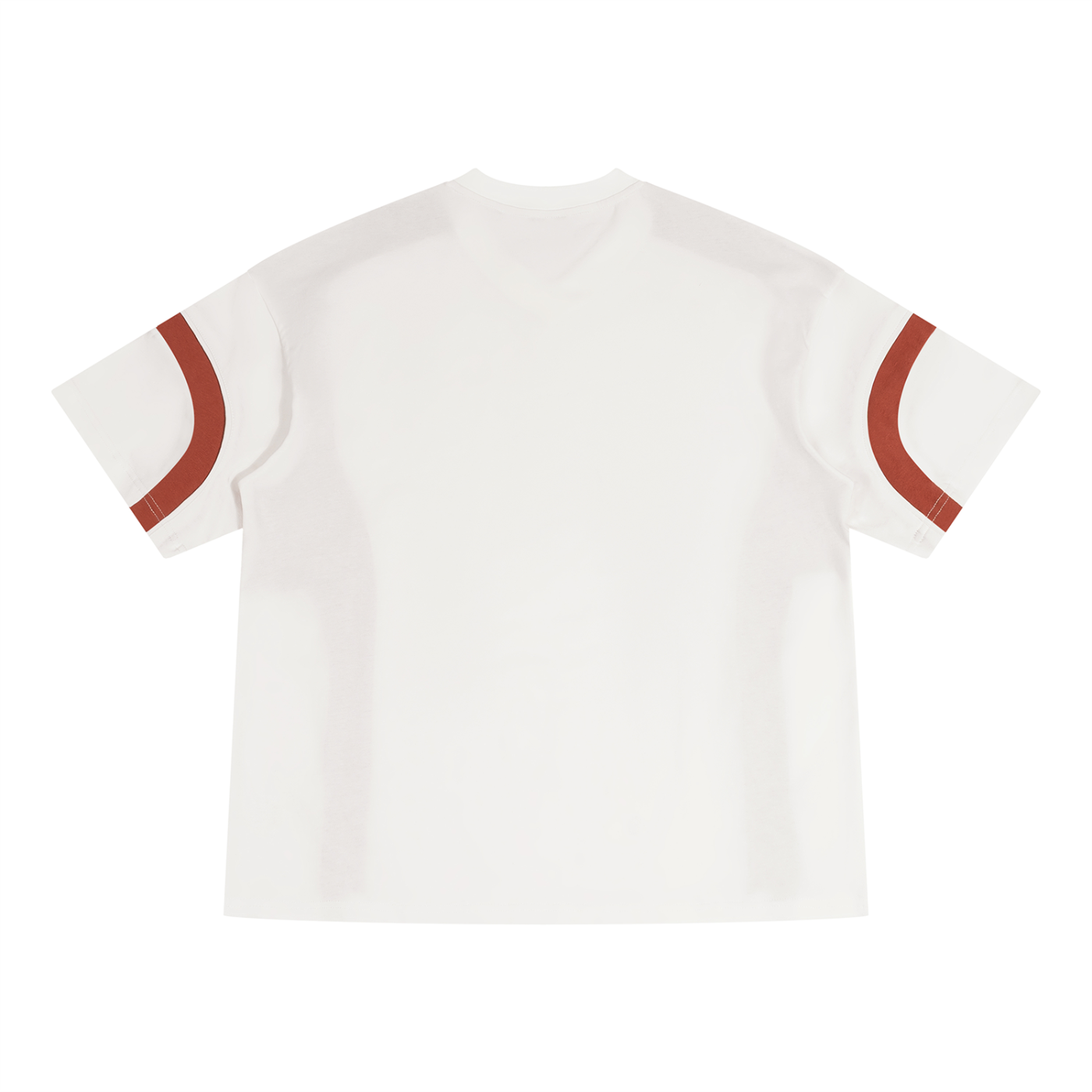 Unisex Color Block V-Neck T-Shirt