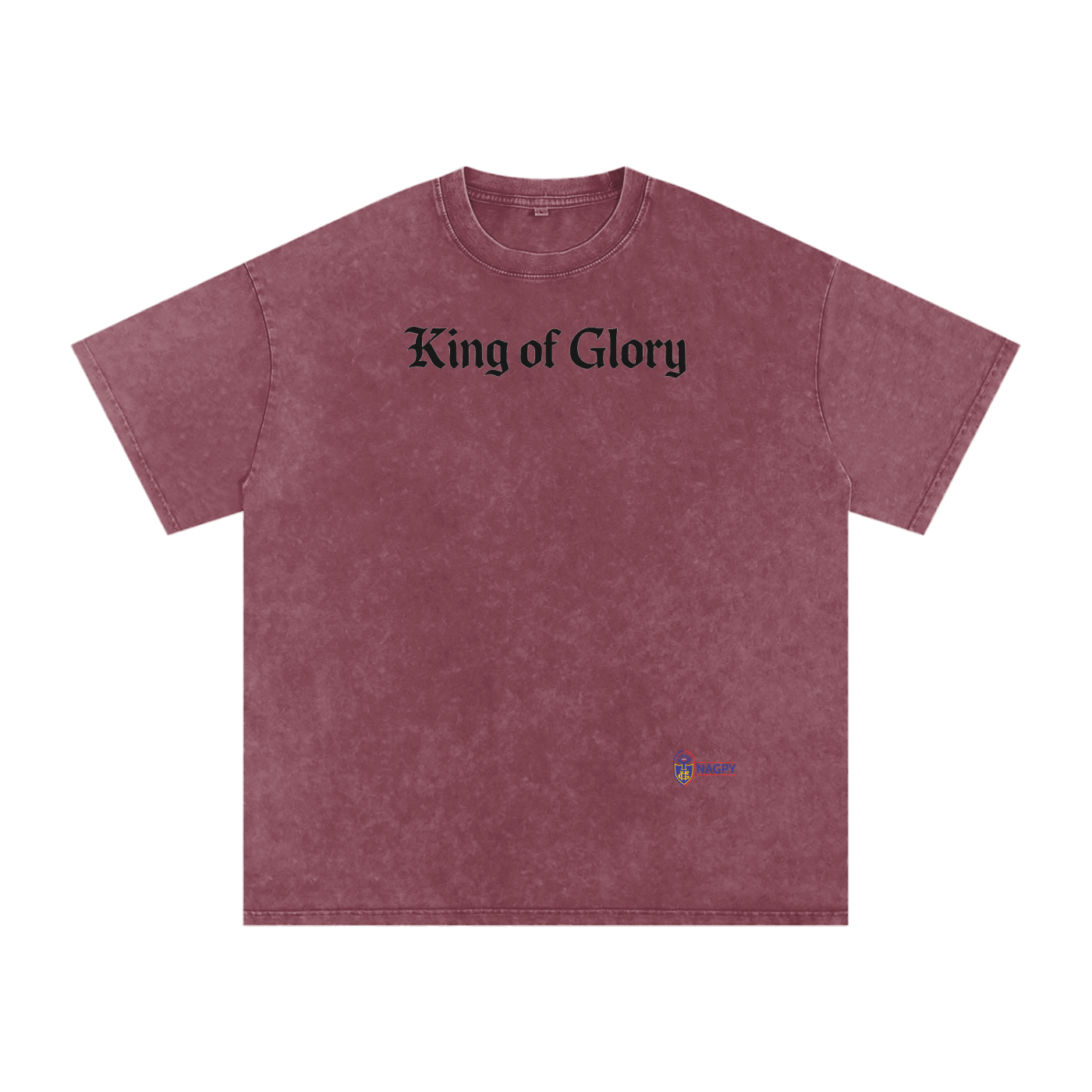 NAGPY Snow Washed Oversized Cotton T-Shirt (TapStitch)