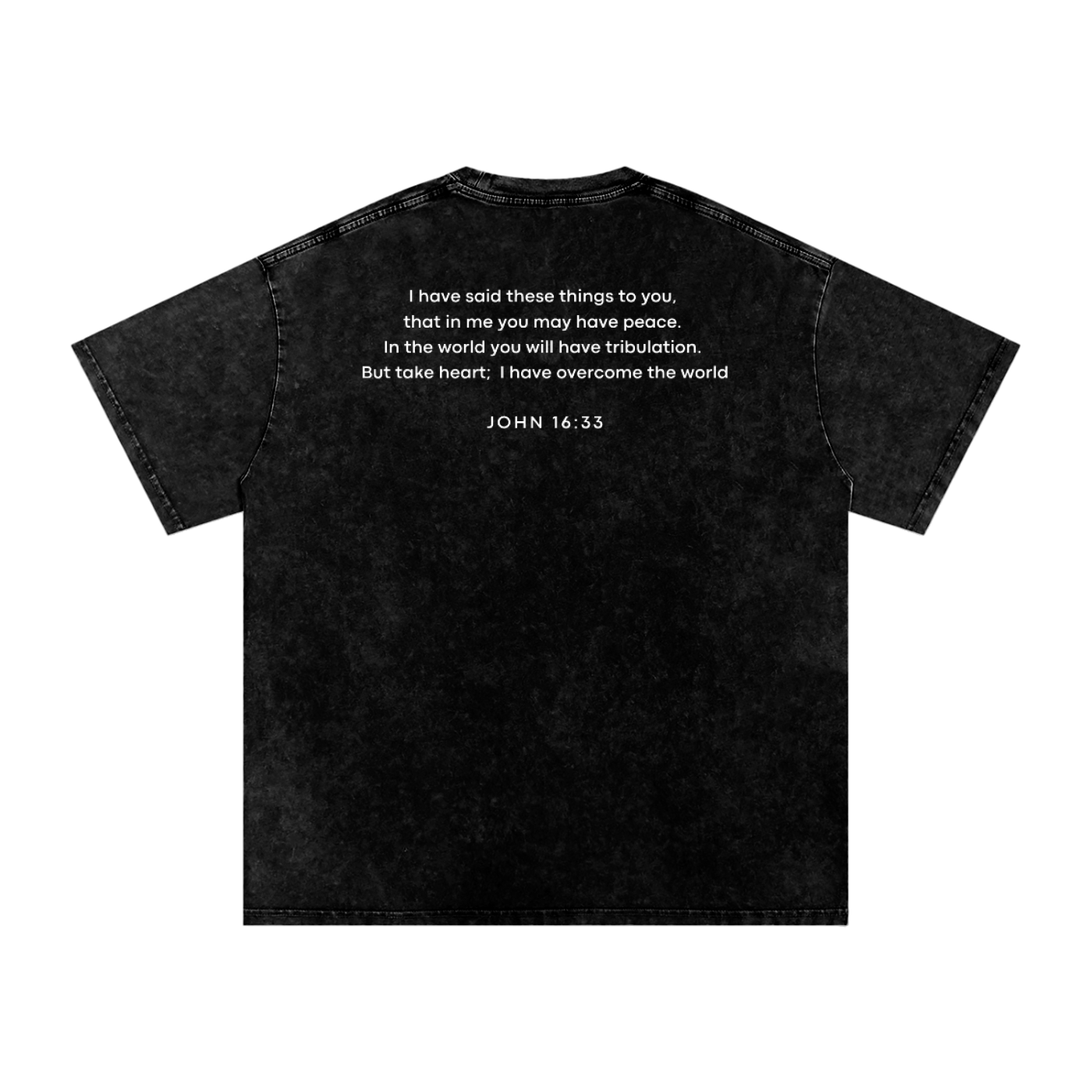 NAGPY Snow Washed Oversized Cotton T-Shirt
