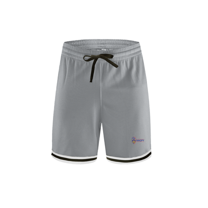 NAGPY Classic Stripe Trim Basketball Shorts (TapStitch)