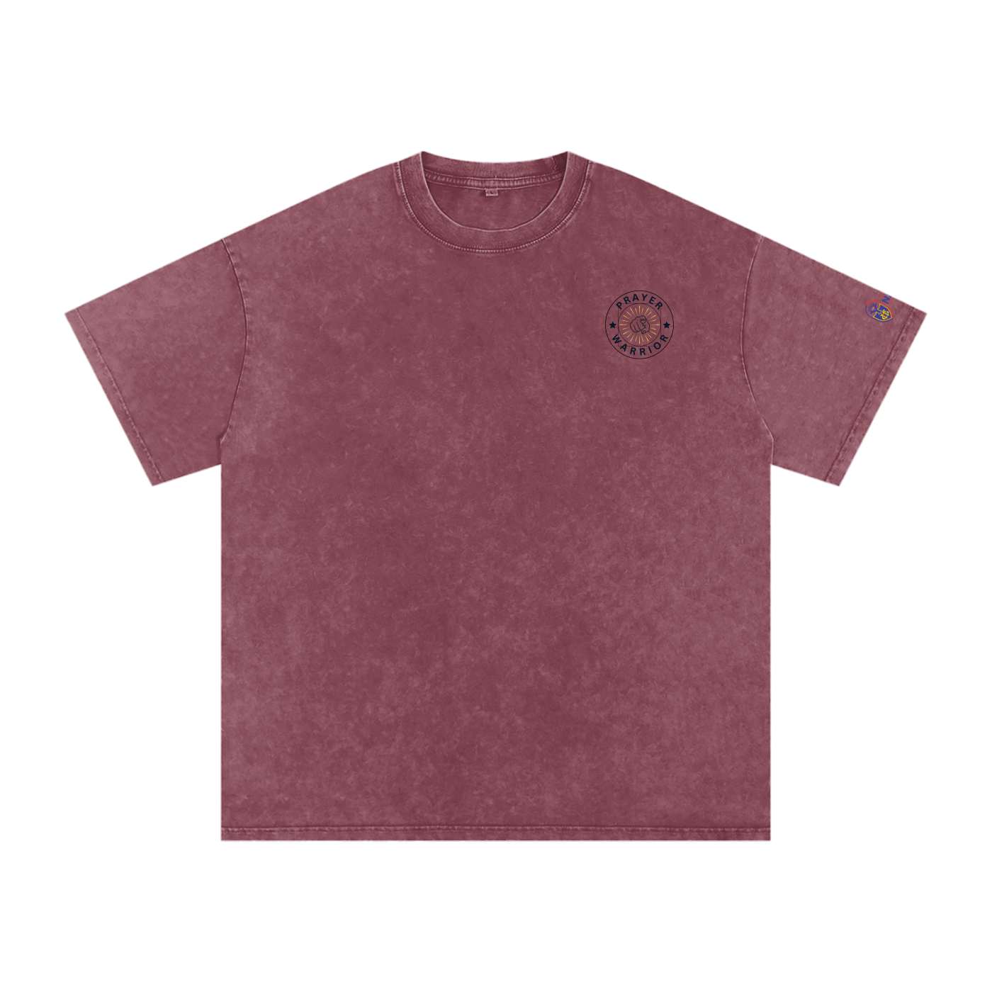 NAGPY Snow Washed Oversized Cotton T-Shirt