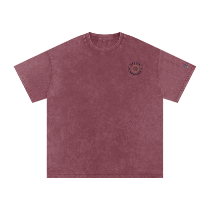 NAGPY Snow Washed Oversized Cotton T-Shirt