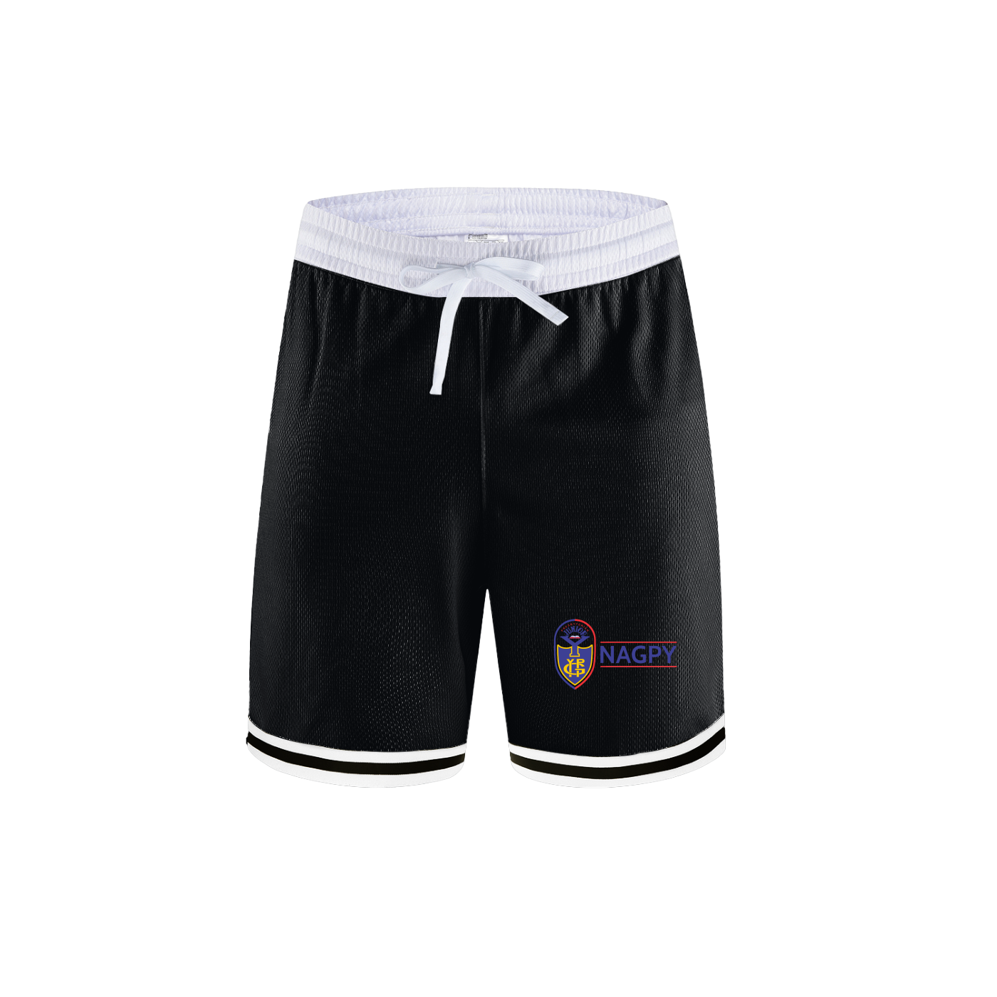NAGPY Classic Stripe Trim Basketball Shorts (TapStitch)