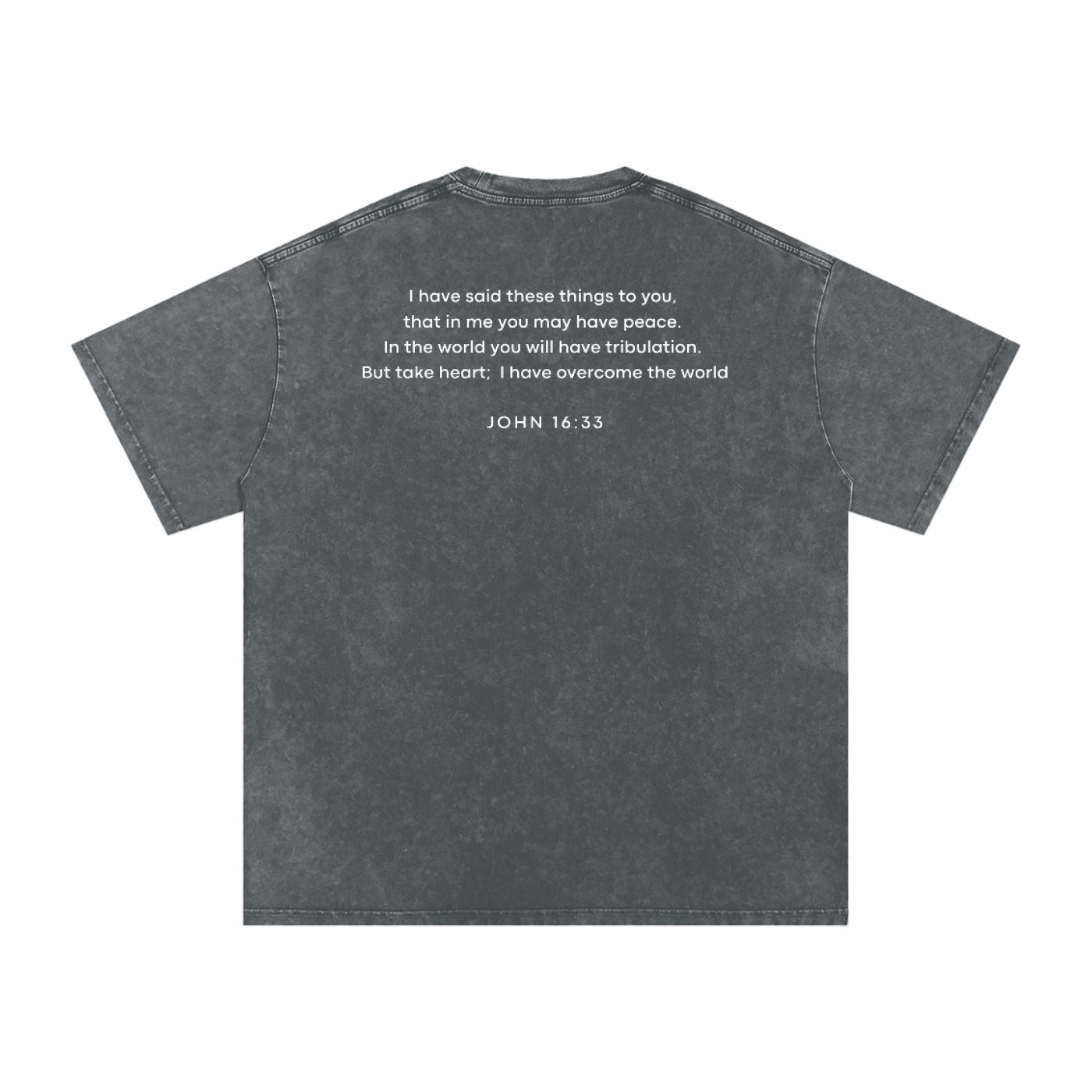 NAGPY Snow Washed Oversized Cotton T-Shirt
