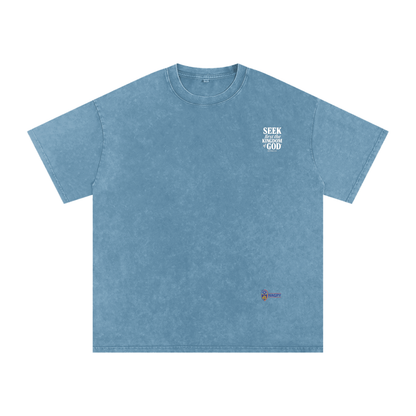 NAGPY Snow Washed Oversized Cotton T-Shirt V1 (TapStitch)