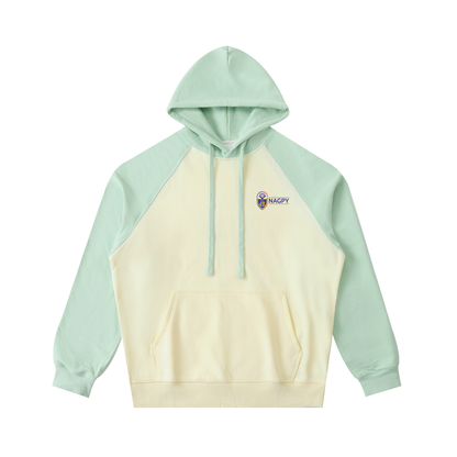 NAGPY Color-Block Raglan Sleeve Hoodie (TapStitch)