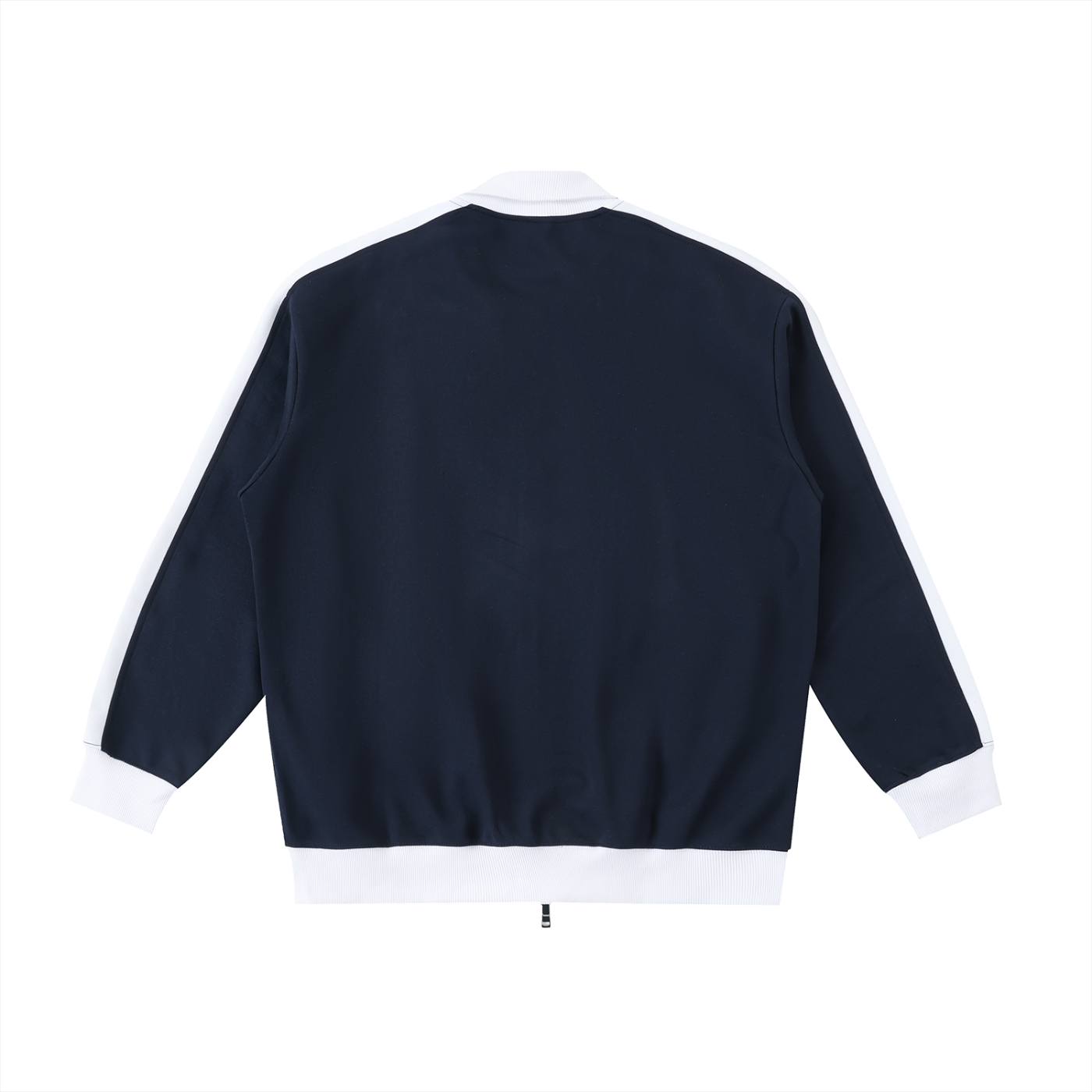 NAGPY Contrast Trim Stand Collar Jacket (TapStitch)