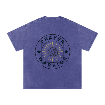 NAGPY Snow Washed Oversized Cotton T-Shirt