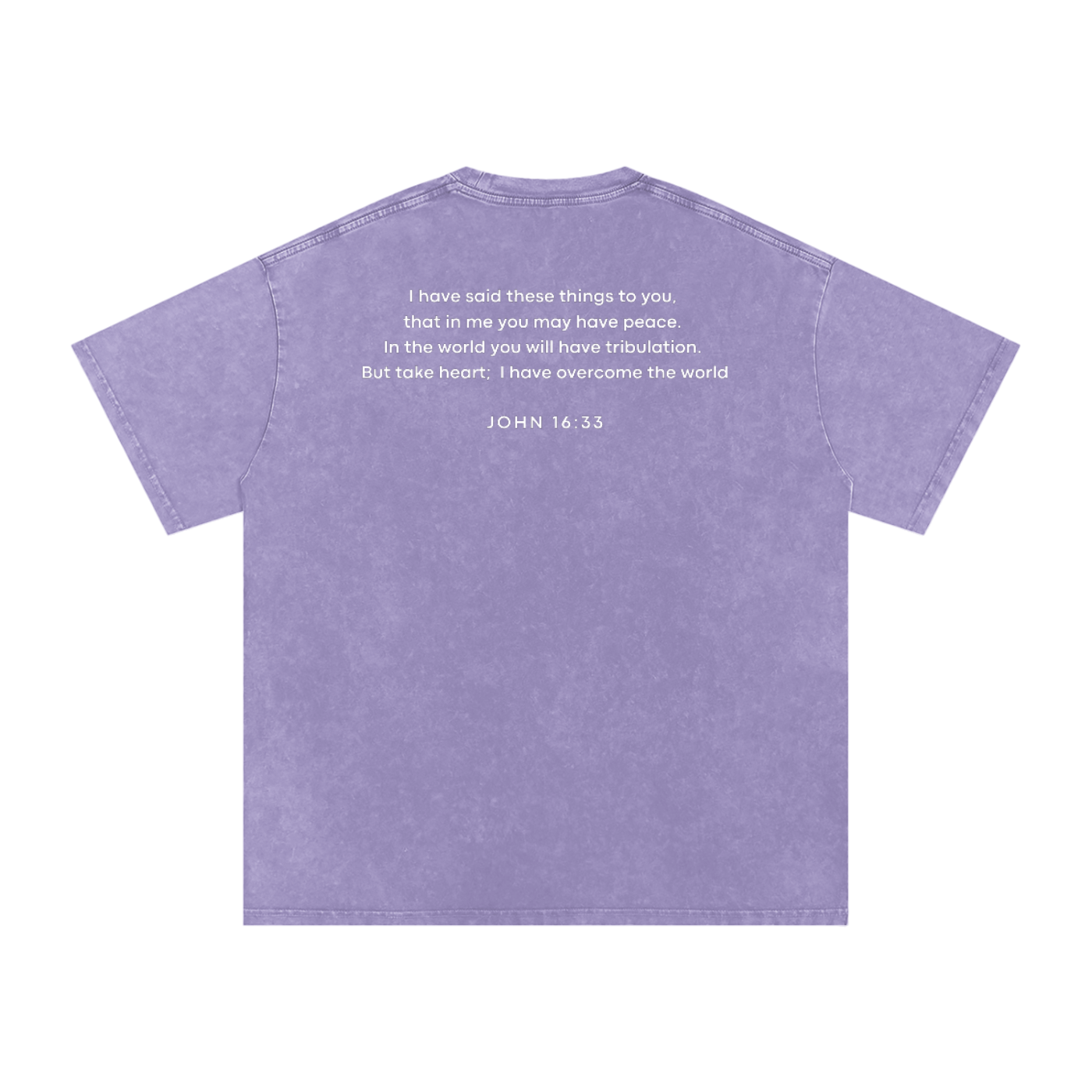 NAGPY Snow Washed Oversized Cotton T-Shirt