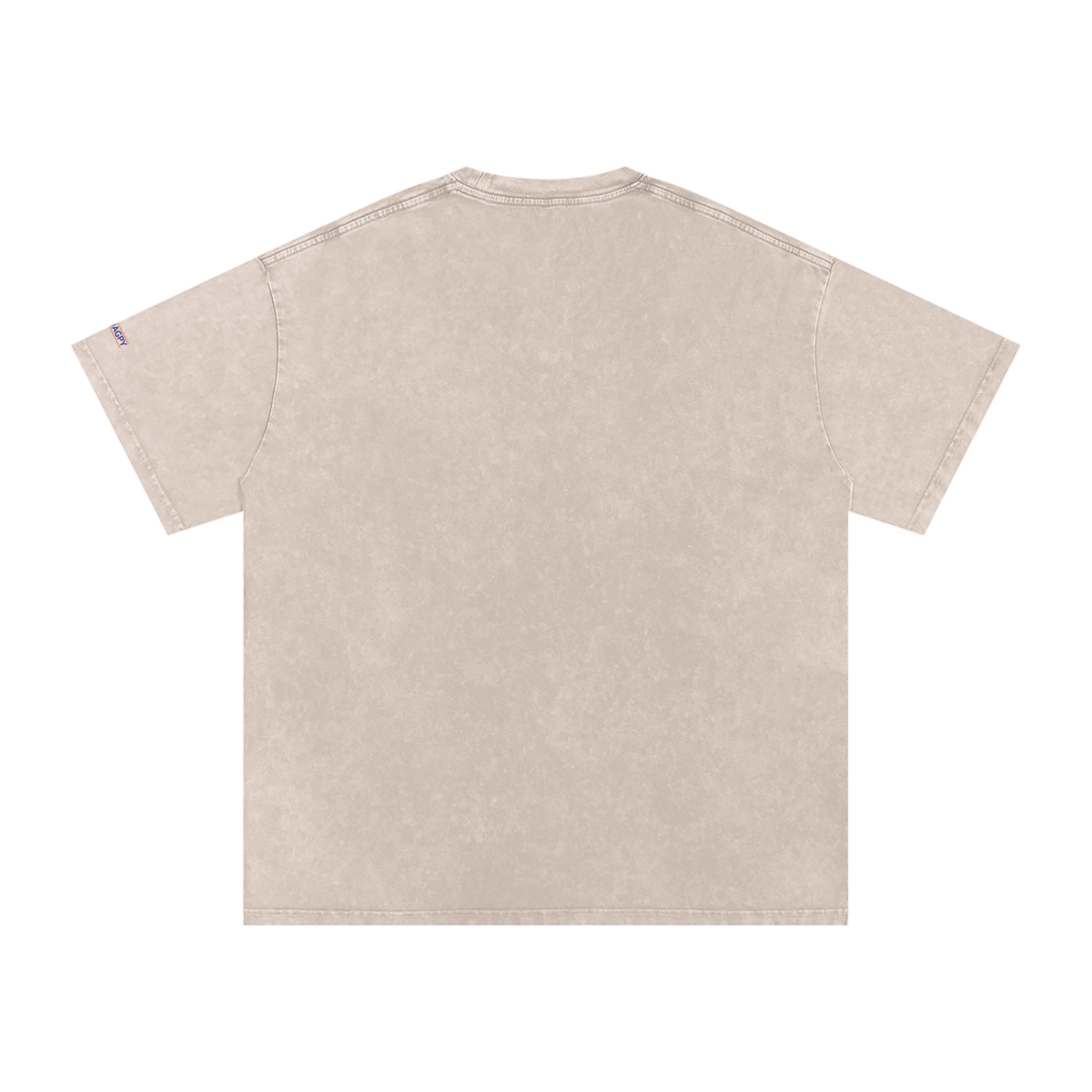 NAGPY Snow Washed Oversized Cotton T-Shirt