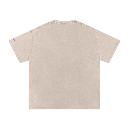 NAGPY Snow Washed Oversized Cotton T-Shirt